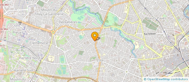 localisation de l'entreprise CAPDOC à NANTES