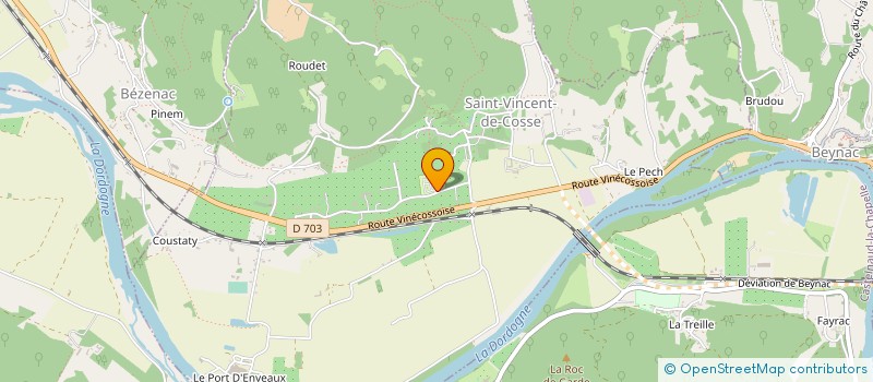 localisation de l'entreprise CAPDORDOGNE  SAINT-VINCENT-DE-COSSE