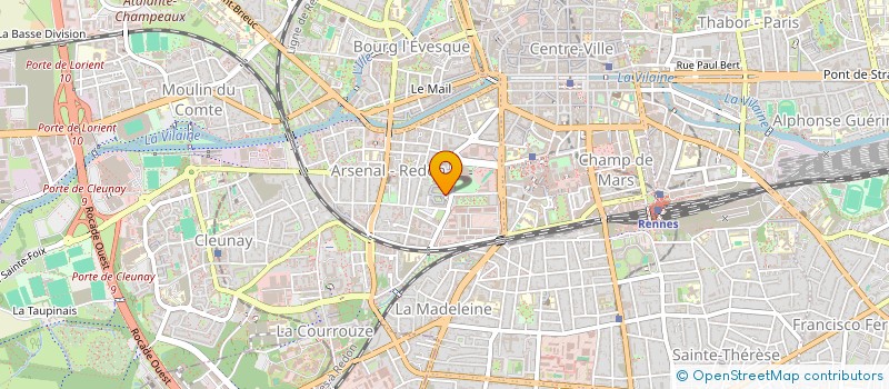 localisation de l'entreprise CAPE  RENNES