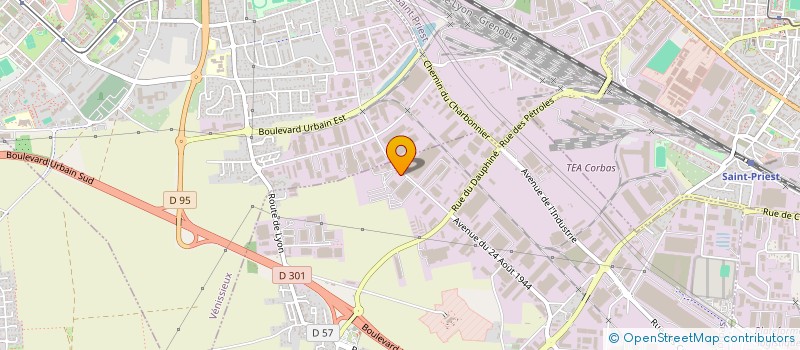 localisation de l'entreprise CAPE  CORBAS