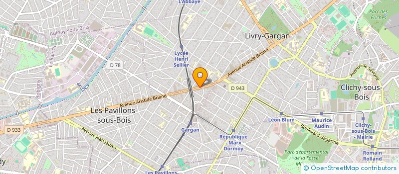 localisation de l'entreprise CAPE MENUISERIE à LIVRY-GARGAN