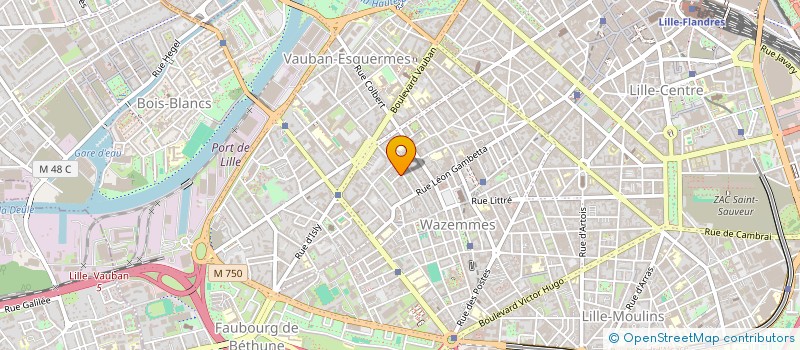 localisation de l'entreprise CAPE NORD à LILLE