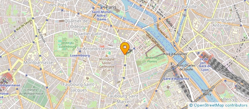 localisation de l'entreprise CAPE SUD  PARIS