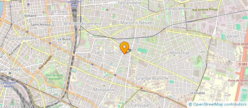 localisation de l'entreprise CAPE SUP DROIT à LYON