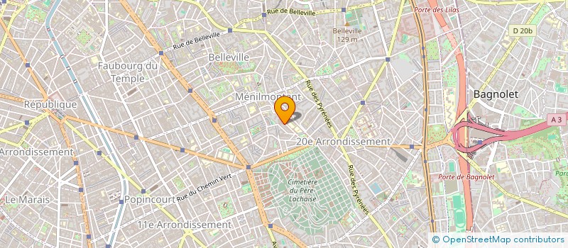 localisation de l'entreprise CAPEB GRAND PARIS à PARIS