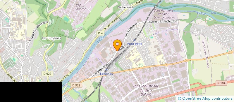 localisation de l'entreprise CAPEB GRANDE COURONNE  SAINT-OUEN-L'AUMONE