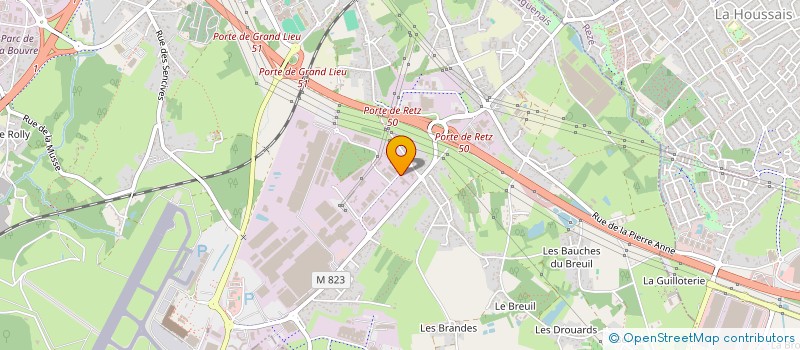localisation de l'entreprise CAPEB SOLUTIONS à BOUGUENAIS