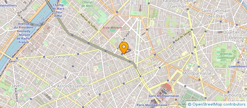 localisation de l'entreprise CAPEC  PARIS