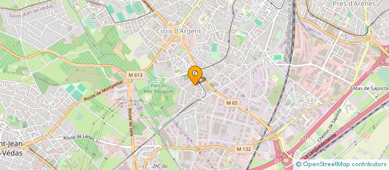 localisation de l'entreprise CAPECET à MONTPELLIER