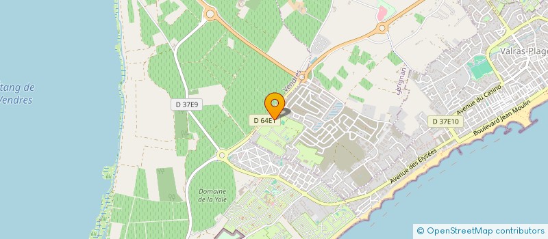 localisation de l'entreprise CAPECHECS  SERIGNAN