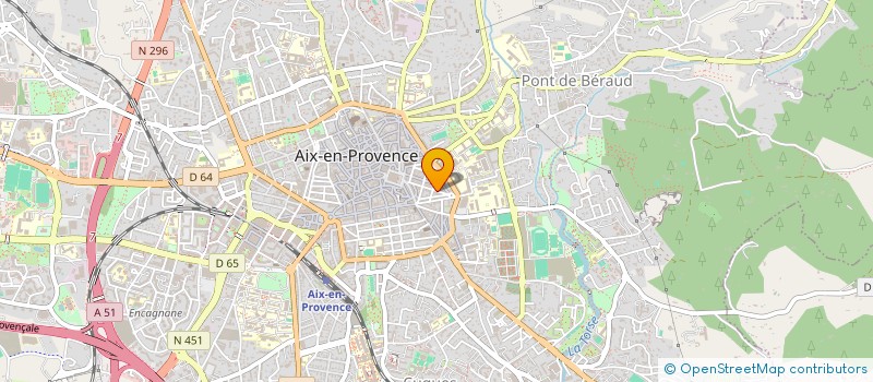localisation de l'entreprise CAPECIA FORMATIONS à AIX-EN-PROVENCE