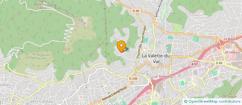 localisation de l'entreprise CAPED INVEST  TOULON