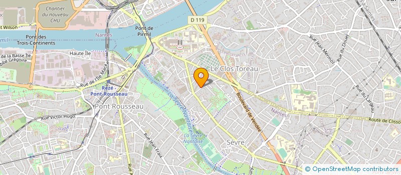 localisation de l'entreprise CAPEDEN  NANTES