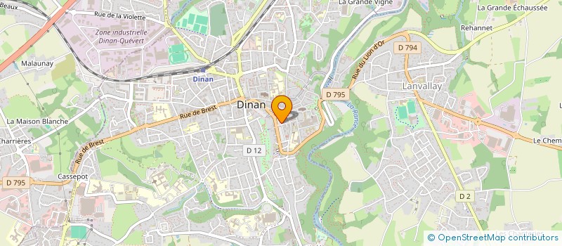localisation de l'entreprise CAPEDI à DINAN