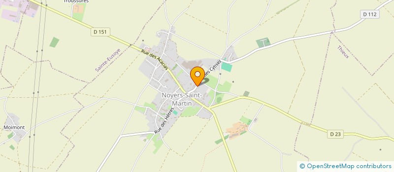 localisation de l'entreprise CAPEF TOURS  NOYERS-SAINT-MARTIN