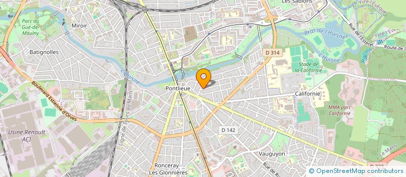 localisation de l'entreprise CAPEKO  LE MANS