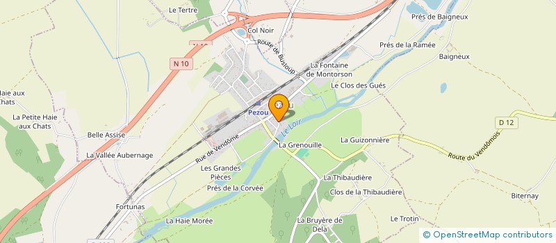 localisation de l'entreprise CAPEL  PEZOU