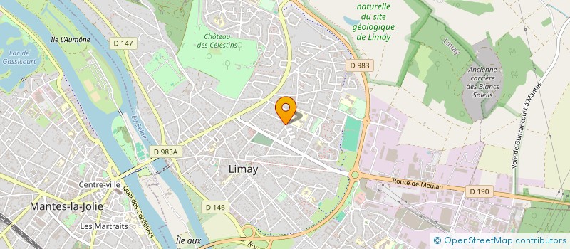 localisation de l'entreprise CAPELA  LIMAY