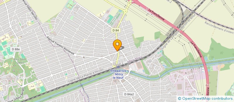 localisation de l'entreprise CAPELA  MITRY-MORY