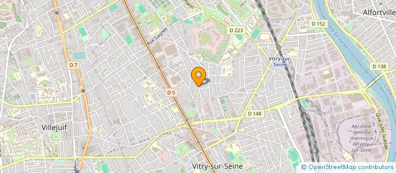 localisation de l'entreprise CAPELA H CONSEIL à VITRY-SUR-SEINE