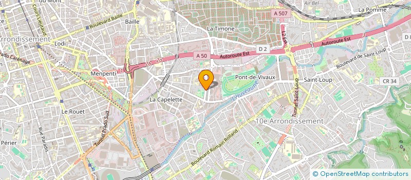 localisation de l'entreprise CAPELETTE à MARSEILLE