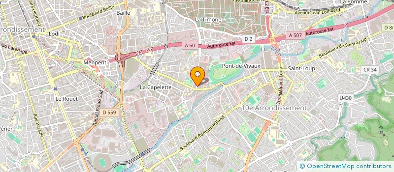 localisation de l'entreprise CAPELETTE CONCEPT VINTAGE à MARSEILLE