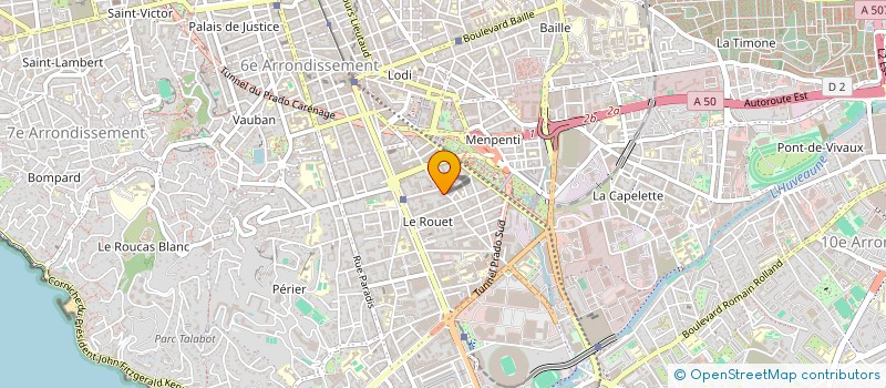 localisation de l'entreprise CAPELETTE DISTRIBUTION à MARSEILLE