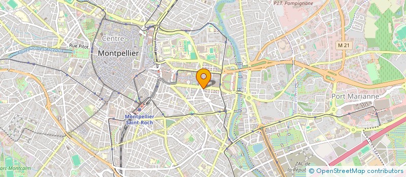 localisation de l'entreprise CAPELI à MONTPELLIER