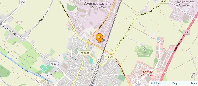localisation de l'entreprise CAPELIER ASSOCIES à SECLIN
