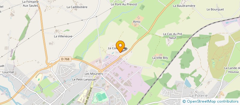 localisation de l'entreprise CAPELIO IMMO4  LAMBALLE-ARMOR