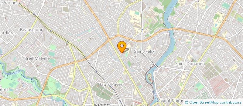 localisation de l'entreprise CAPELIS à NANTES