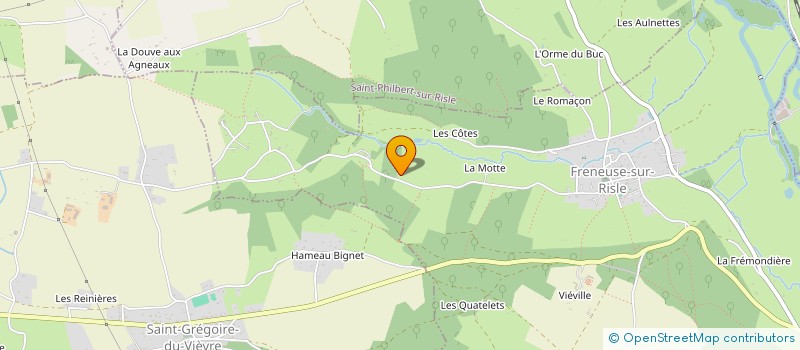 localisation de l'entreprise CAPELLA  FRENEUSE-SUR-RISLE