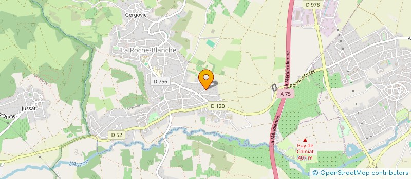 localisation de l'entreprise CAPELLA  LA ROCHE-BLANCHE