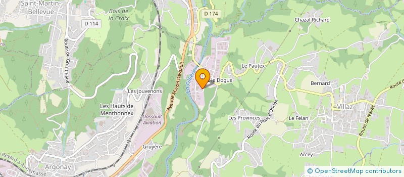 localisation de l'entreprise CAPELLA à ANNECY