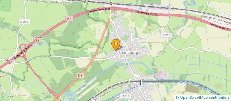 localisation de l'entreprise CAPELLA  STEINBOURG
