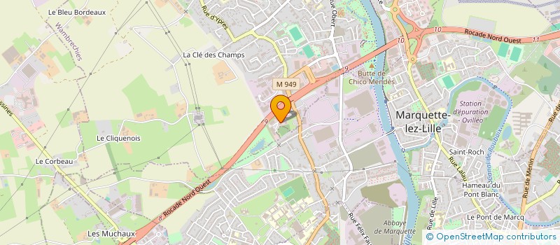 localisation de l'entreprise CAPELLA à WAMBRECHIES