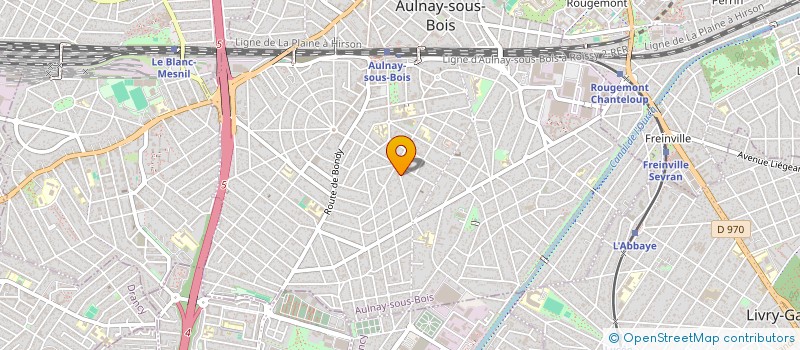 localisation de l'entreprise CAPELLA à AULNAY-SOUS-BOIS