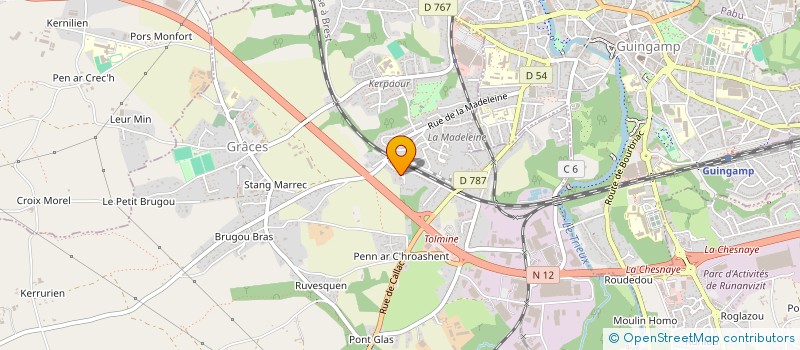 localisation de l'entreprise CAPELLA ARTIUM  GRACES