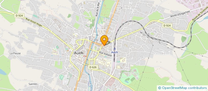 localisation de l'entreprise CAPELLA AUSCITENSIS à AUCH