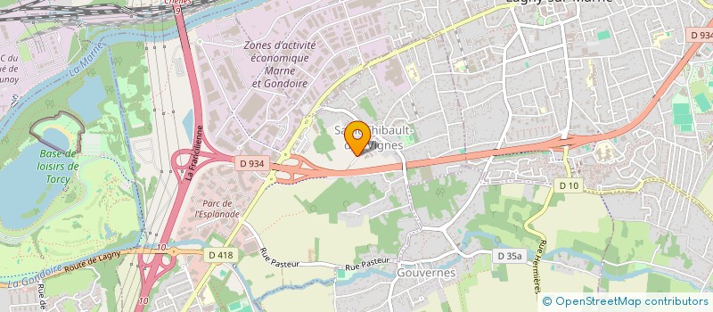 localisation de l'entreprise CAPELLA CONCIERGERIE  SAINT-THIBAULT-DES-VIGNES