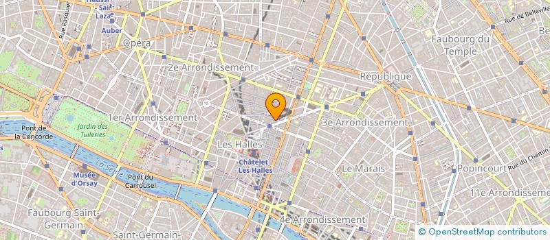 localisation de l'entreprise CAPELLA HOLDING  PARIS