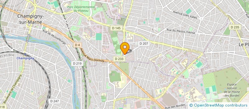 localisation de l'entreprise CAPELLA MUSIC  CHAMPIGNY-SUR-MARNE