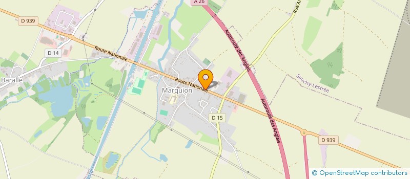 localisation de l'entreprise CAPELLE  MARQUION