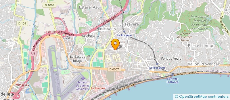 localisation de l'entreprise CAPELLE ET COMPAGNIE  CANNES