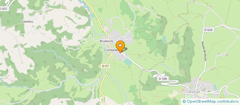 localisation de l'entreprise CAPELLE TRAVAUX PUBLICS  CLAIRVAUX-D'AVEYRON