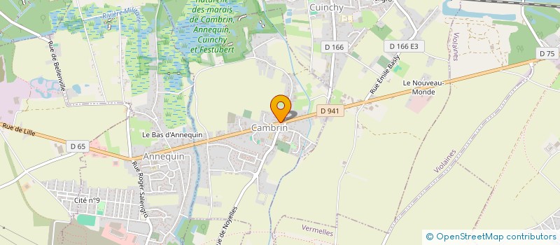 localisation de l'entreprise CAPELLI  CAMBRIN