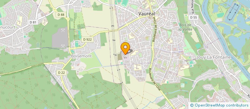 localisation de l'entreprise CAPELLO à VAUREAL