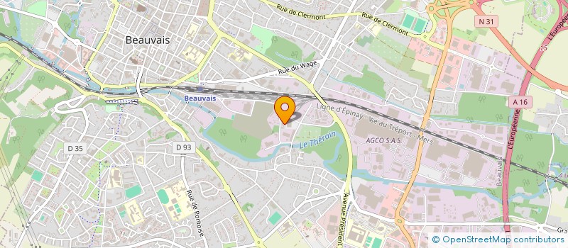 localisation de l'entreprise CAPELLOIS  BEAUVAIS