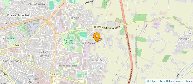 localisation de l'entreprise CAPELYS EXPERTISE  VALENCE