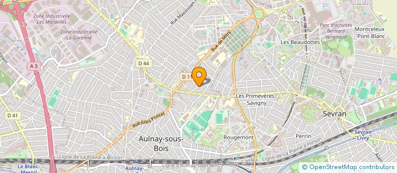localisation de l'entreprise CAPEMA SIKASSO à AULNAY-SOUS-BOIS